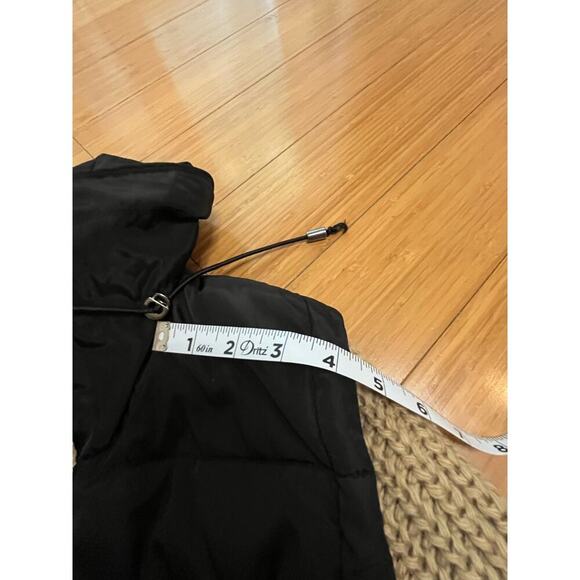 Montanaco Puffer Vest Knit Sweater Sleeves Transitional Hobbit Cottage Grandma - Picture 9 of 16